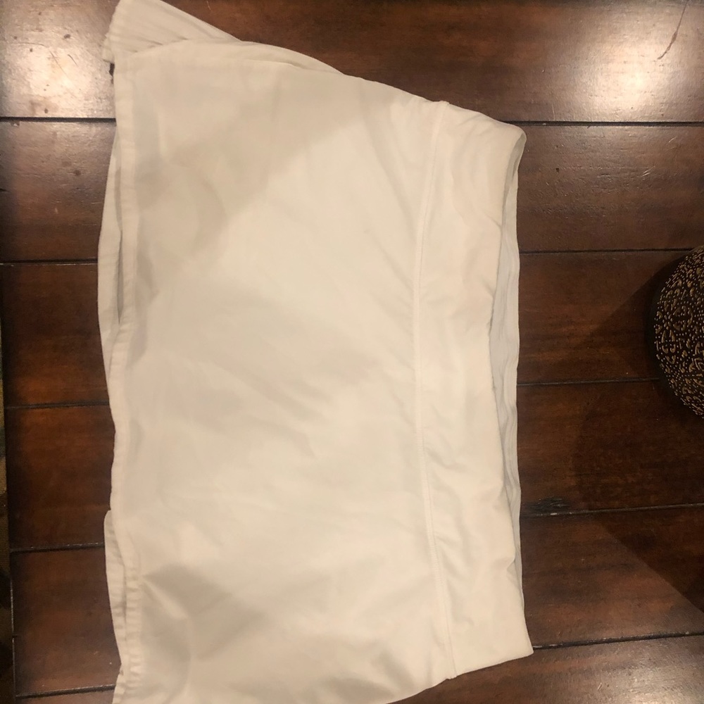 LuLu lemon white skort